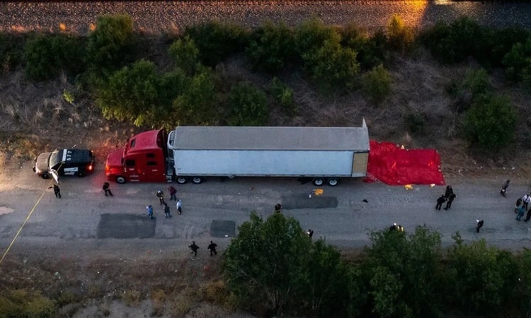 El canciller mexicano afirma reconocer los inmigrantes del trágico suceso de las 50 muertes halladas en un camión