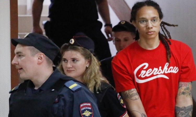 Brittney Griner se declara culpable frente a un tribunal de Moscú
