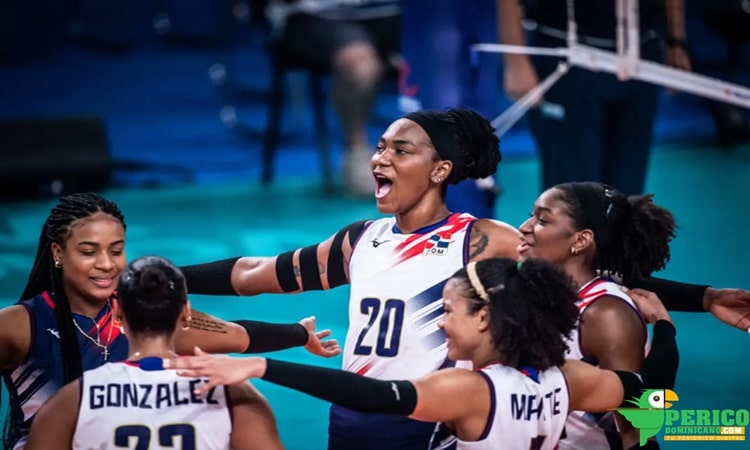La selección femenina de Voleibol dominicana se lleva el triunfo ante Polonia en la Liga de Naciones