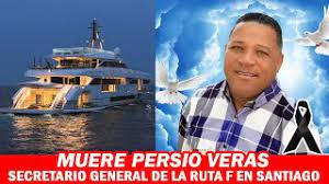 El empresario Persio Veras fallece al zozobrar embarcación