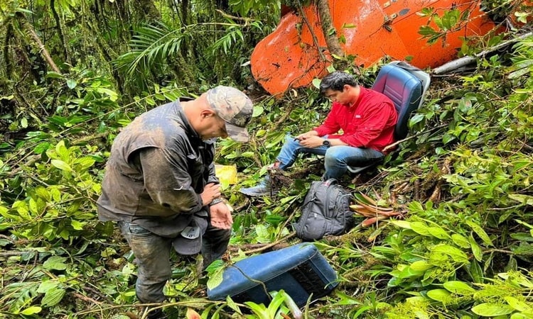 El precandidato de Panamá se estrella en helicóptero