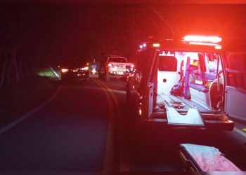 Joven resulta perjudicada tras deslizarse de un motor en Las Malvinas