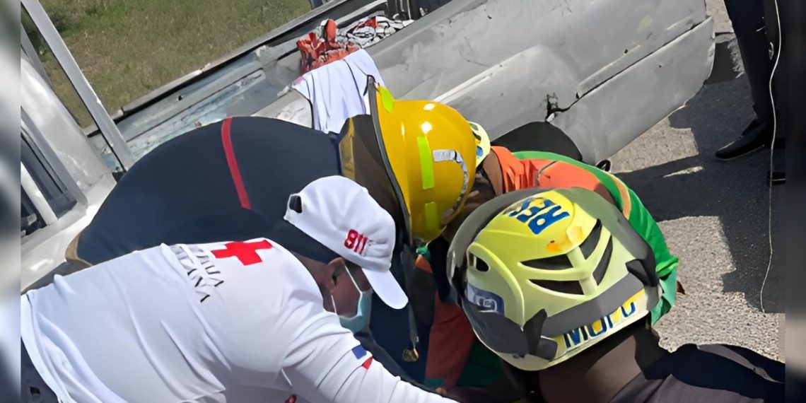 Así terminó el joven del altercado en Mao