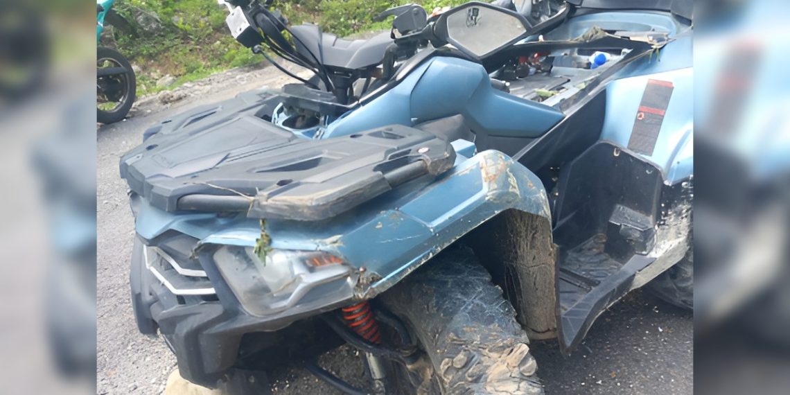 Momento cuando encuentran a estadounidense sin existencia tras suceso con four-wheel en Sosúa