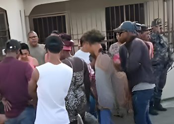 Video muestra altercado entre dos jóvenes en Santiago de los Caballeros