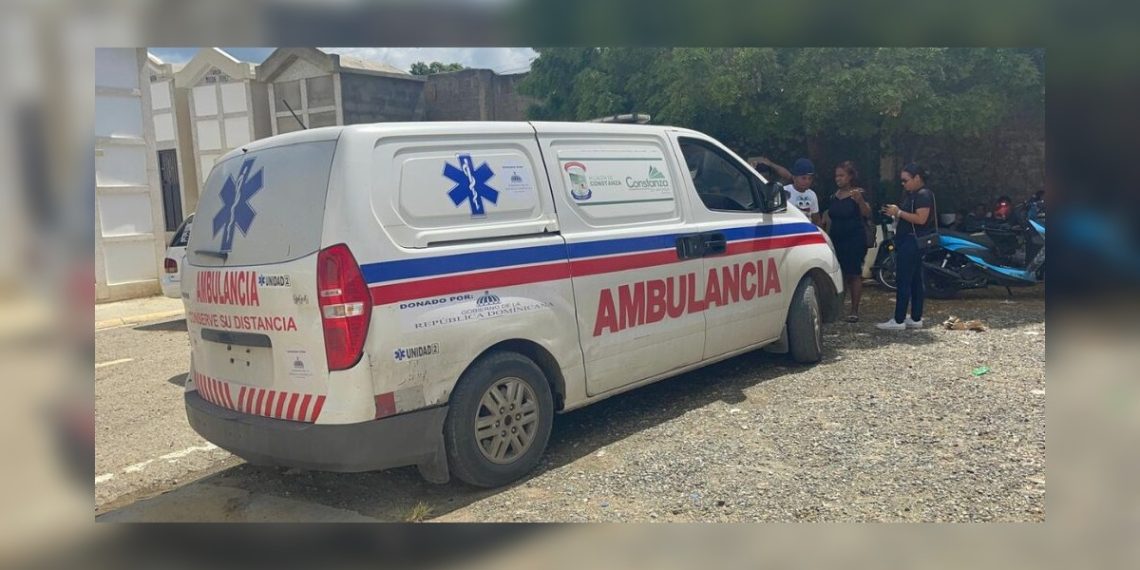 Mujer y su hija resultan afectadas en Santo Domingo