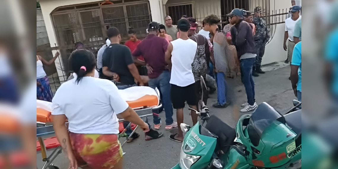 Hecho violento en Navarrete deja a pareja herida, autoridades investigan