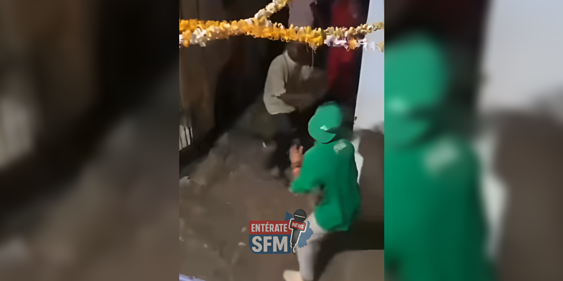 Enfrentamiento violento entre varias personas