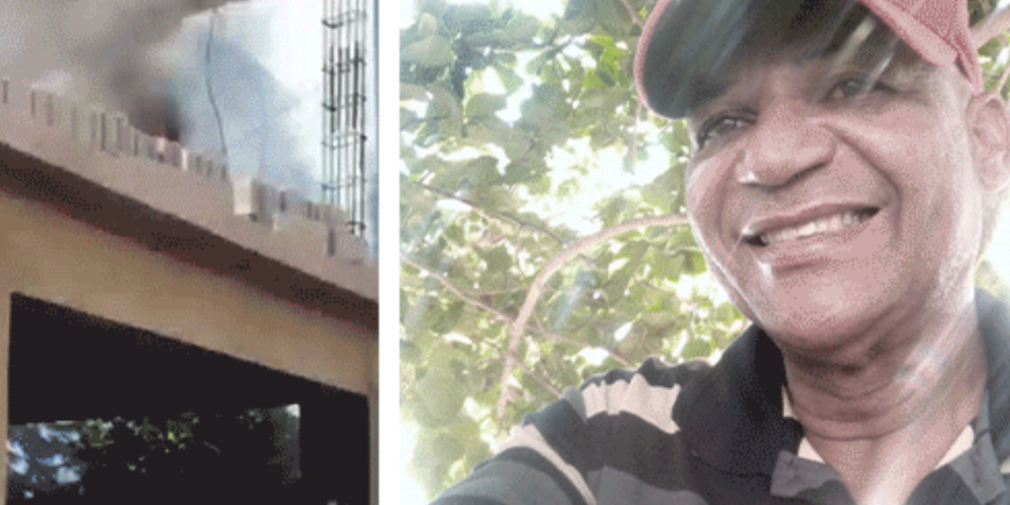 Comunicador gravemente perjudicado tras gran detonación de gas