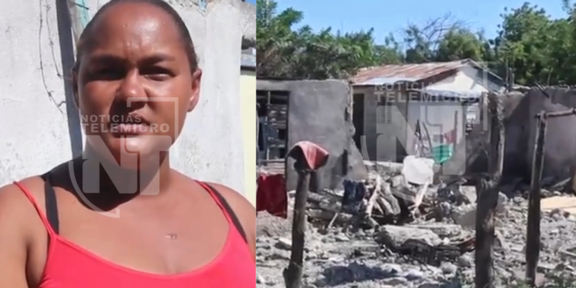 Hombre incendia vivienda de expareja tras negativa de reconciliación en Azua