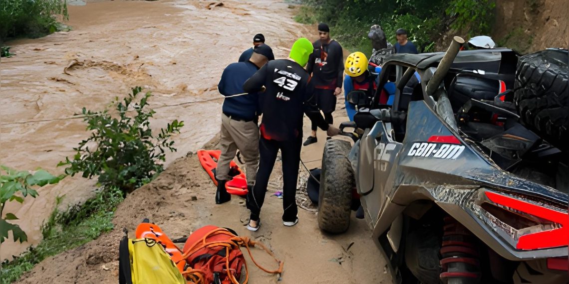 Hombre resulta perjudicado tras incidente vehicular en río de Jarabacoa