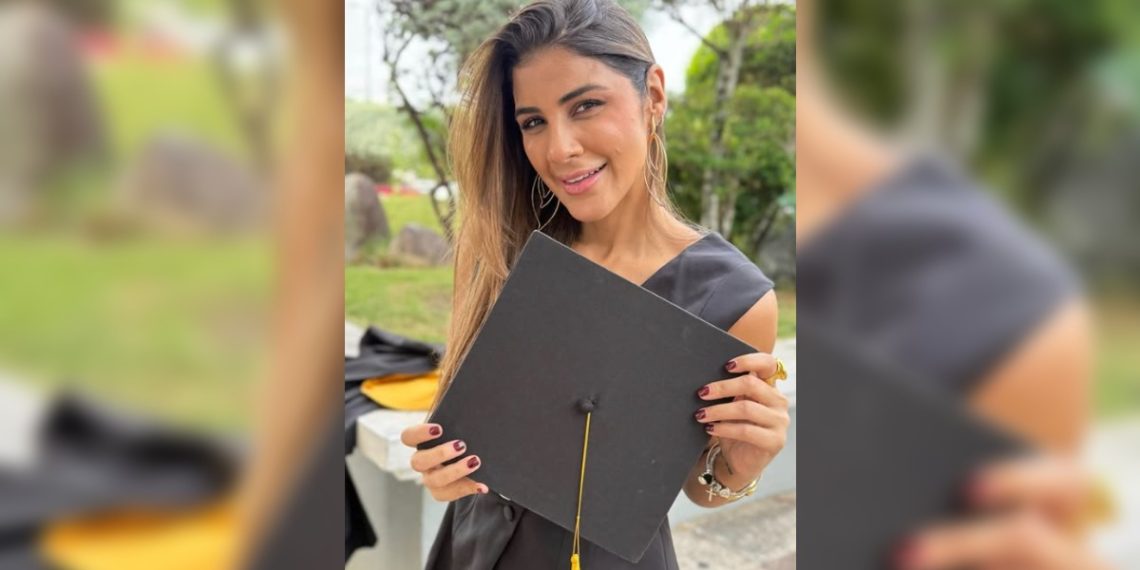Marola Guerrero finaliza su carrera de Psicología y celebra logro profesional