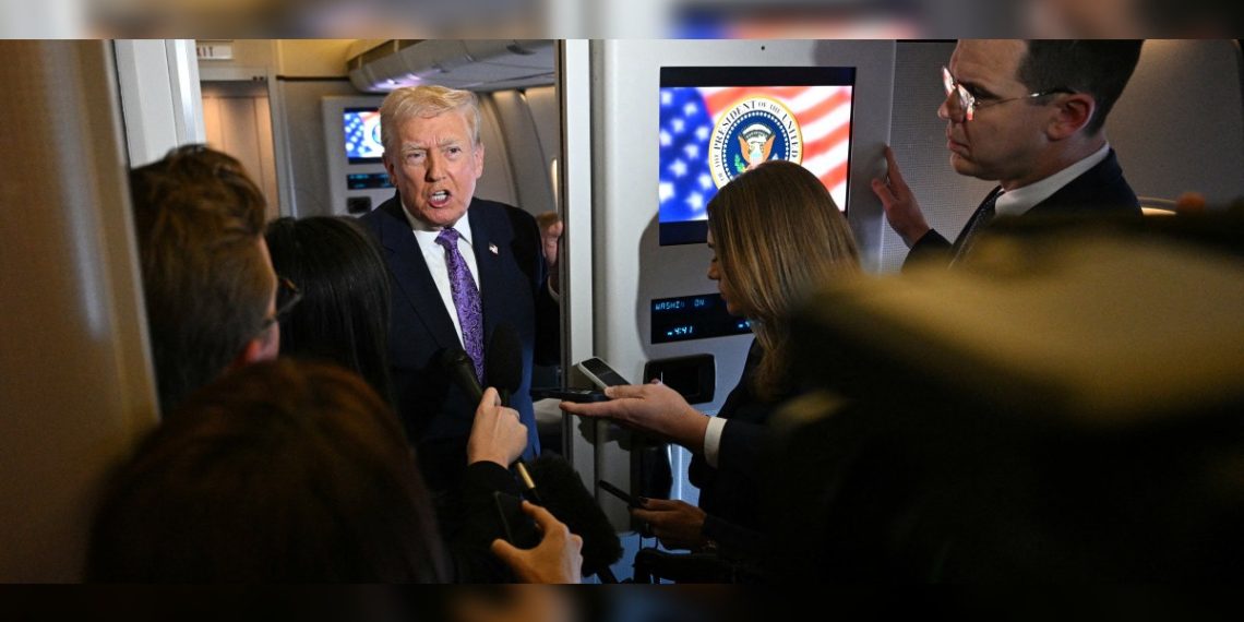 Trump confirma llamada con Maduro y explica aviso aéreo venezolano