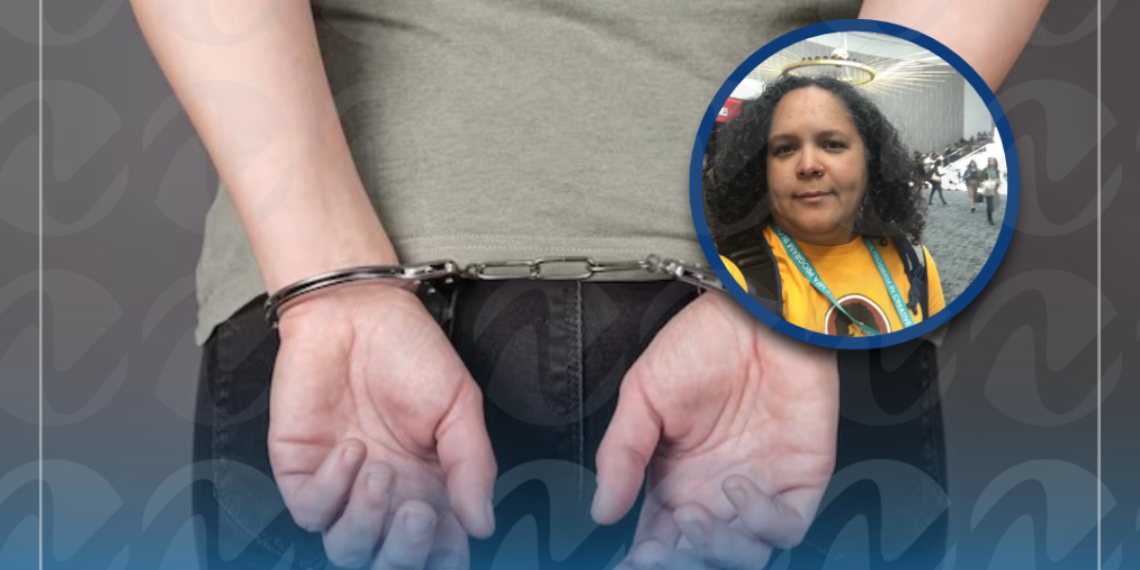 Dominicana detenida en AILA por investigación sobre símbolos patrios