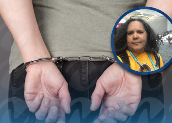 Dominicana detenida en AILA por investigación sobre símbolos patrios