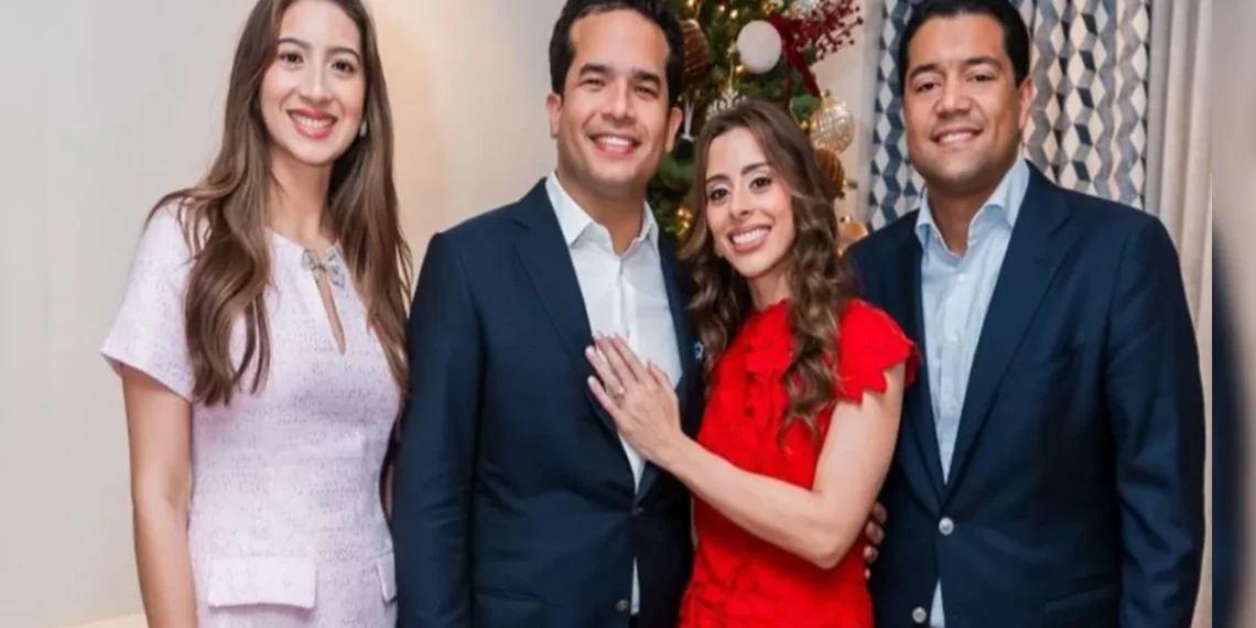 Omar Fernández anuncia compromiso en Nochebuena