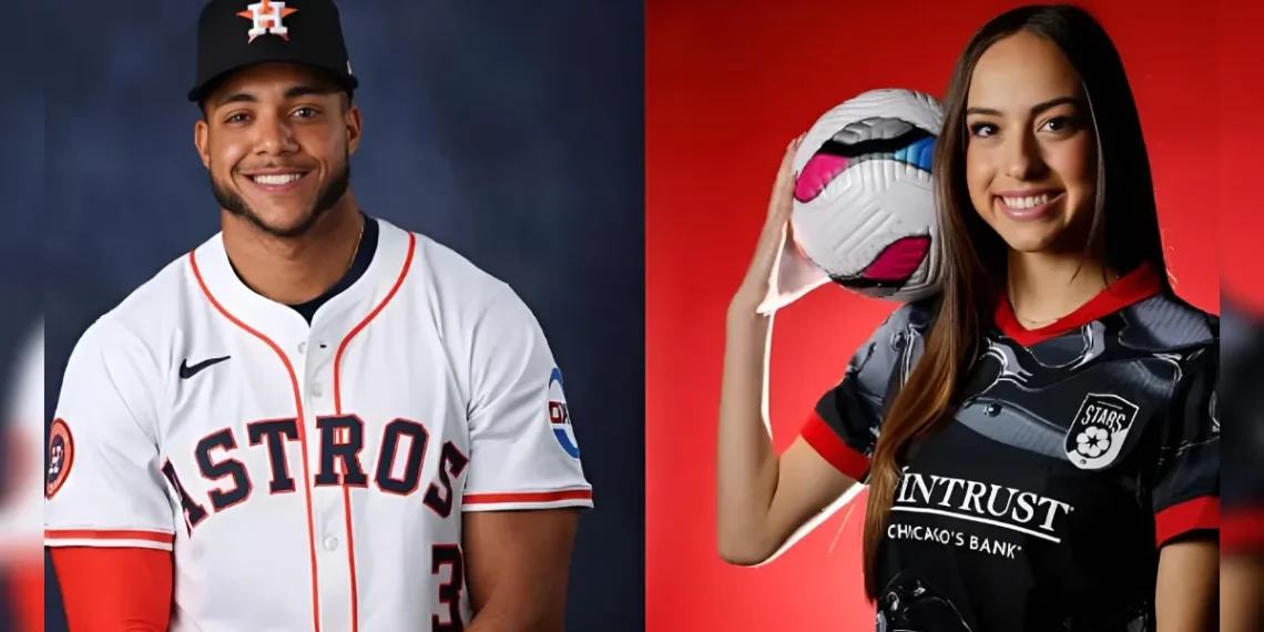 Jeremy Peña anuncia compromiso con la estrella canadiense Julia Grosso