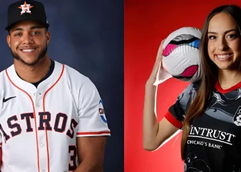 Jeremy Peña anuncia compromiso con la estrella canadiense Julia Grosso