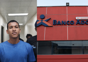 Joven confiesa intento de sustracción en Banco Adopem de La Vega