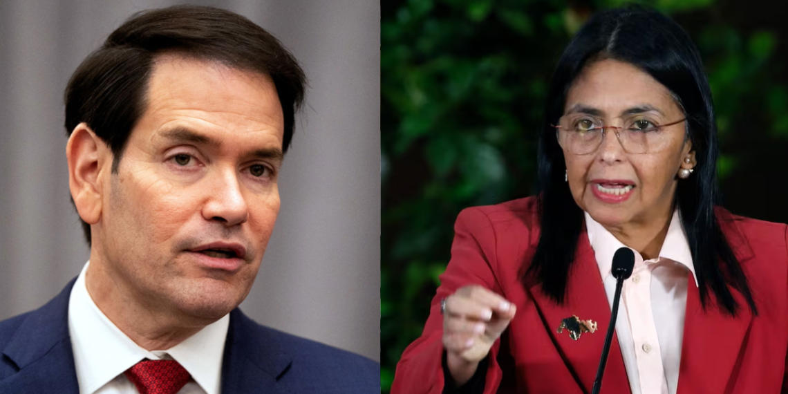 Marco Rubio lanza advertencia a Delcy Rodriguez tras posicion ante situacion politica