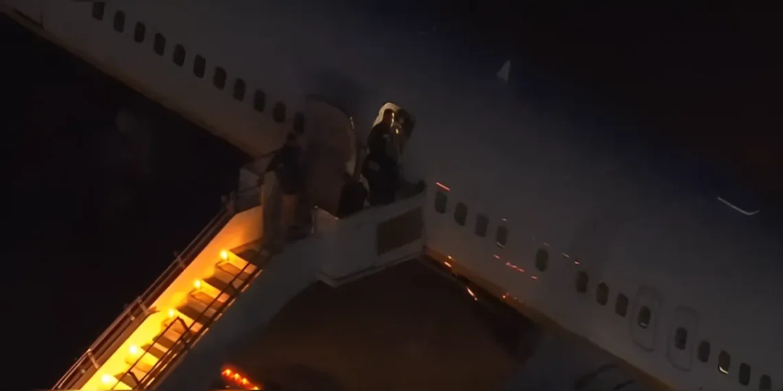 Aterriza en Nueva York avión con Maduro; audiencia federal el lunes