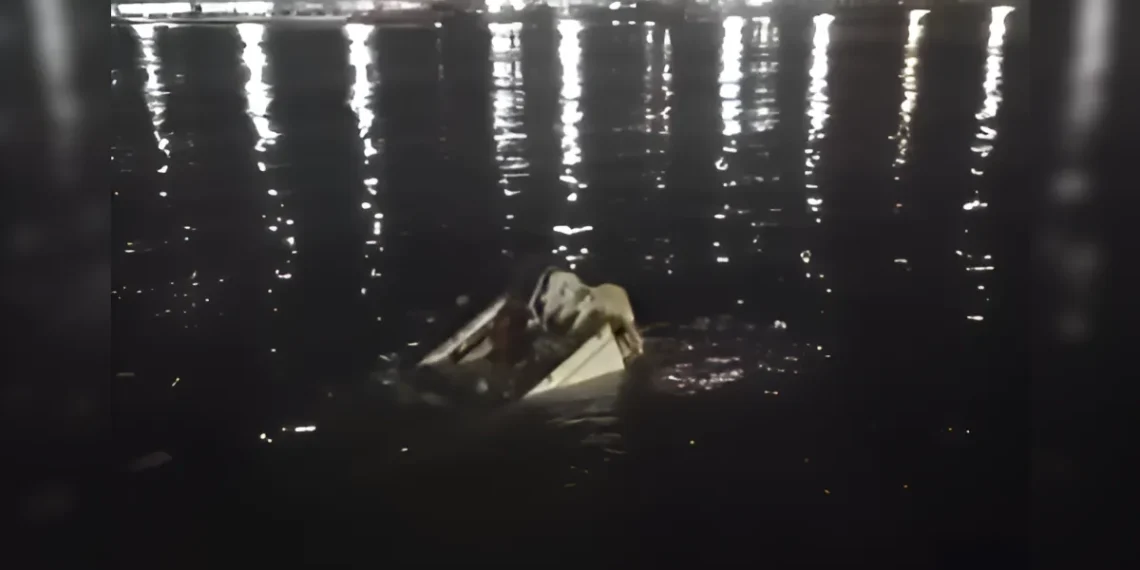 Reportan percance vial con camión en muelle de Sans Soucí