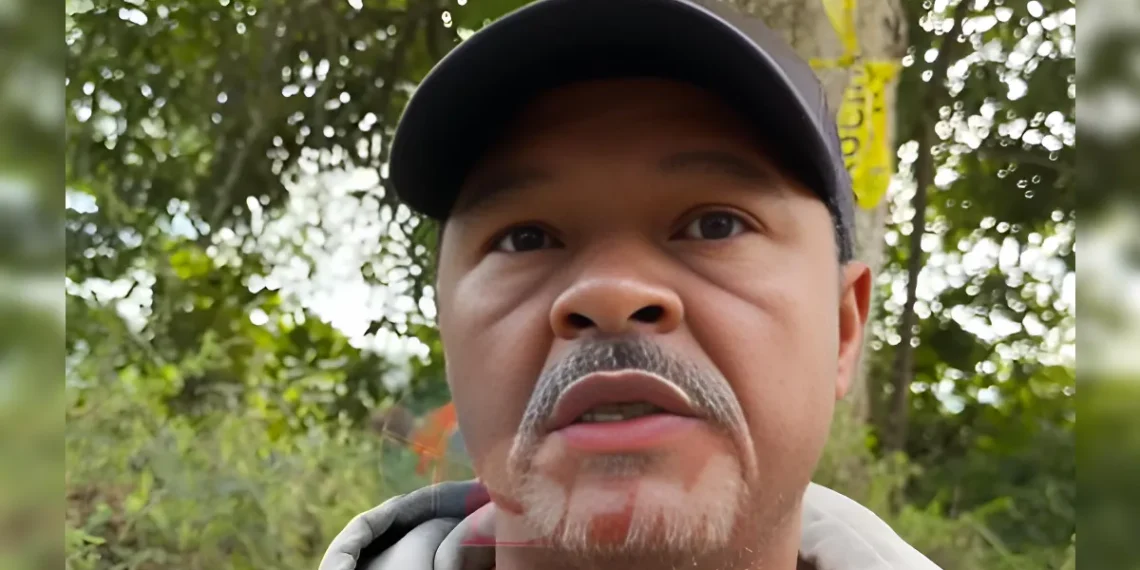 Padre de pescador extraviado ofrece declaraciones en presa de Rincón