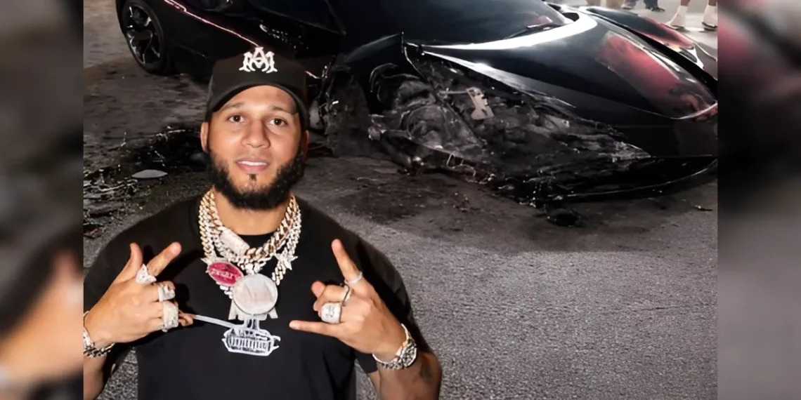 El Alfa sufre incidente vial con Ferrari en Santo Domingo