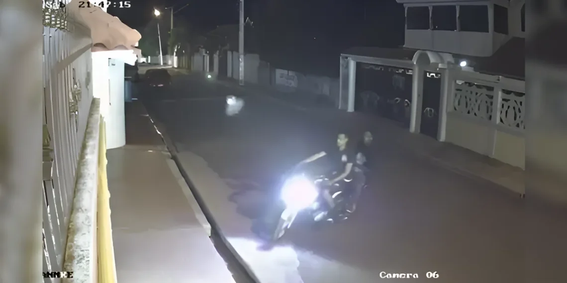 Cámaras captan incidente contra repartidores de pizza en Los Frailes