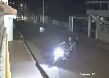 Cámaras captan incidente contra repartidores de pizza en Los Frailes