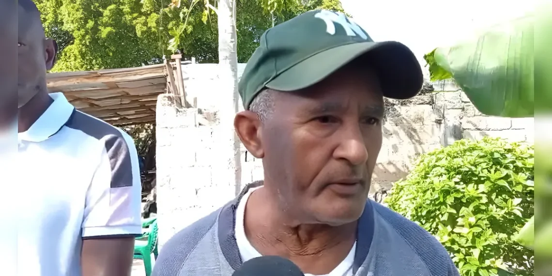 Abuelo recuerda a nietos tras siniestro en comunidad de Baní