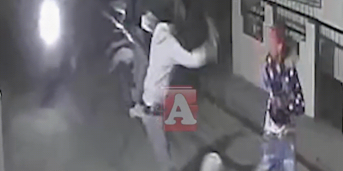 Video capta el momento en que fue atacado joven en San Francisco de Macorís