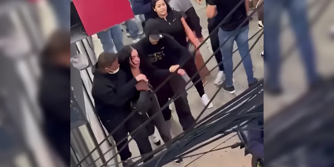 Surgen nuevos videos del altercado entre mujeres en vía pública